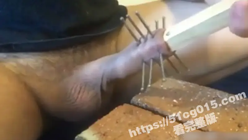 变态猎奇自虐视频合集!电钻钻马眼 火烧鸡巴 钉子钉鸡巴 都是狠人能将 自虐达人 图6