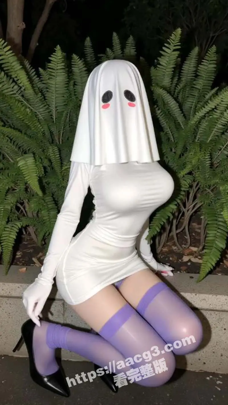 抖音COS幽灵娘爆火出圈 这身材简直是极品 一对傲人巨乳每次看都忍不住屏住呼吸 图4