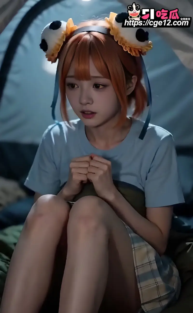 AI成人短剧 AC娘露营 第1集 贫乳萝莉深夜情窦初开 与学长户外无套野战! 图1