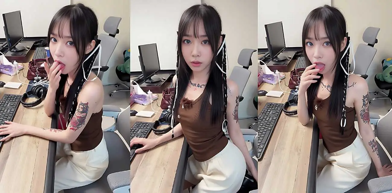 台湾白虎尤物 艾嫣 化身娇艳淫犬 媚眼如丝跪舔邀战 撅臀迎接主人指奸 被猛插征伐 图9