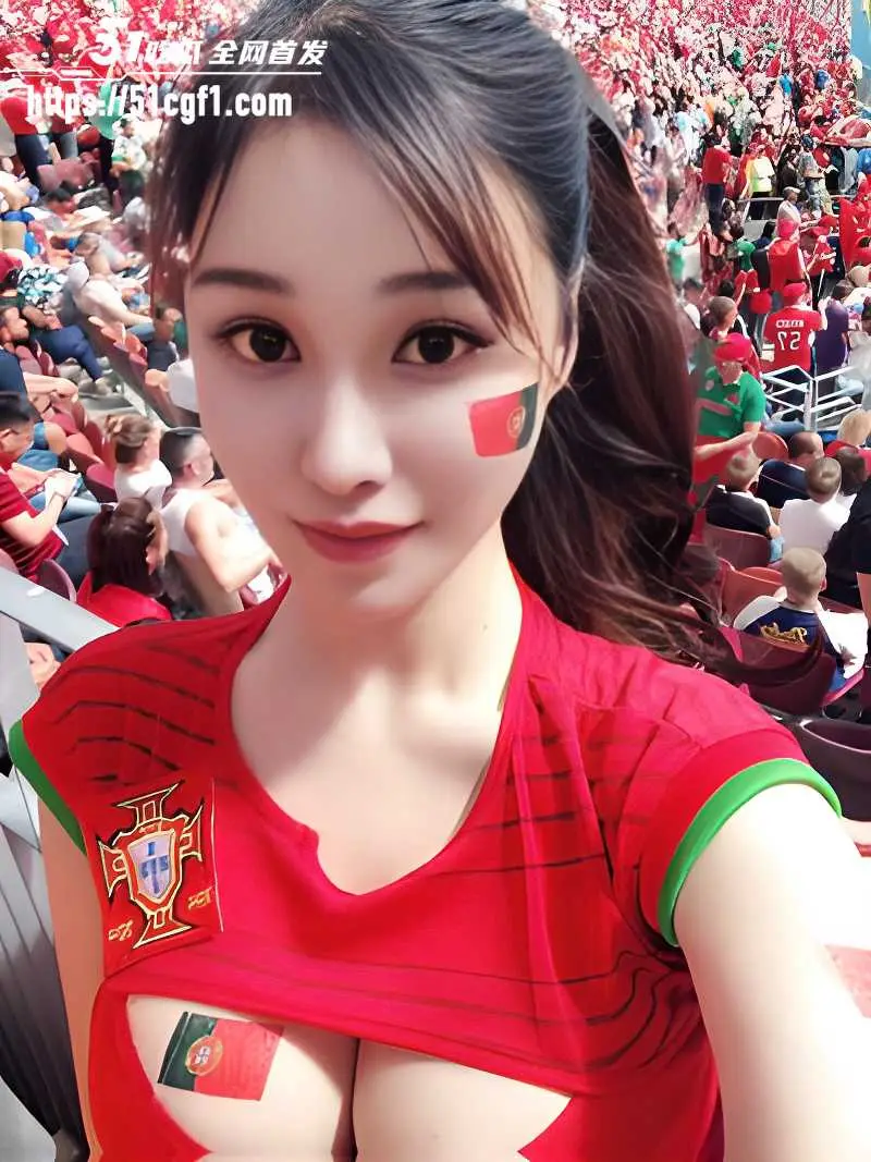 世界杯女球迷高燃露奶时刻 美女看台展露大奶 乳杀封神助威赛事 图1