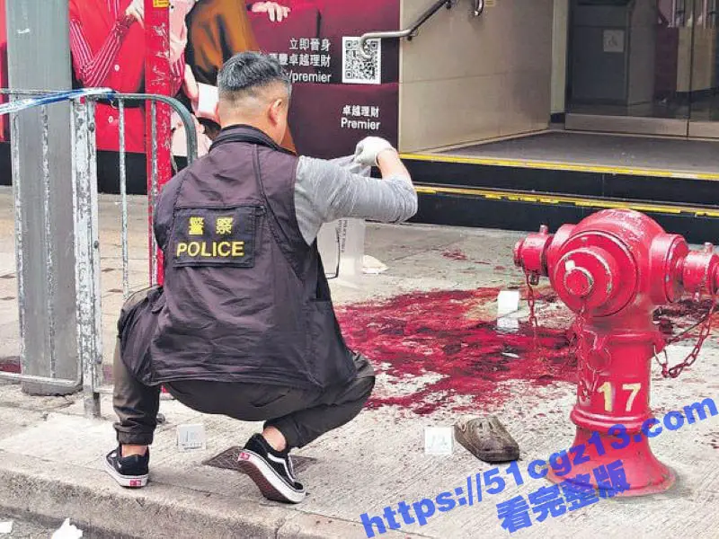 现实版古惑仔 香港元朗两男遭多人伏击围斩 其中一人身中多刀 黑帮之间的火拼现场完整视频流出! 图2