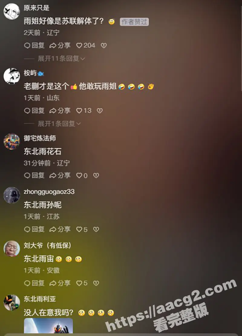 东北雨姐跌倒 千千万万个雨站出来 多个高仿号组成东北雨宙 狂蹭塌房流量 这是苏联解体了么 图7