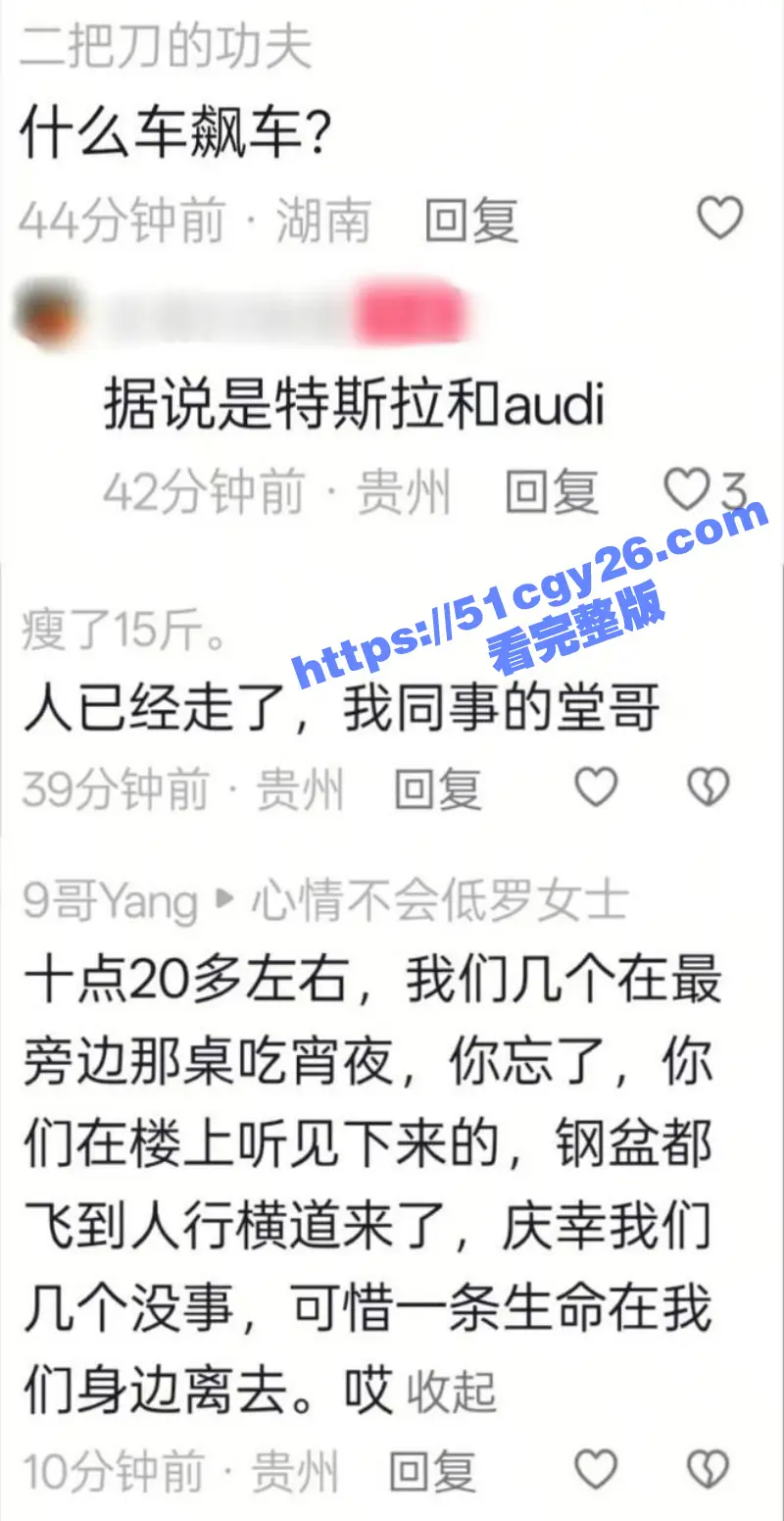 血腥慎入!贵州贵阳龙水路 小米su7飙车失控 飞过隔离带撞向对面 其司机当场被爆头! 图3
