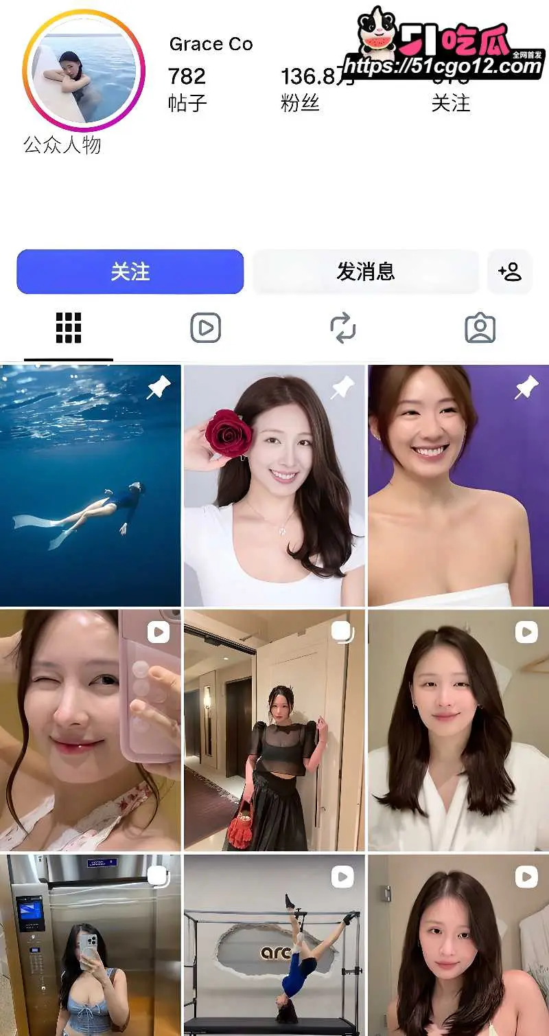 高颜值网红 GreceCo 早期和金主酒店约炮视频流出 深喉口交激情做爱 圆润美乳太吸睛 图1