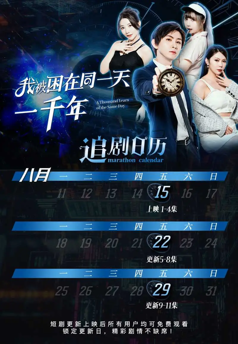 《我被困在同一天一千年》全新演绎 带你走进风情万种的霸道爽剧梦 9~11集大结局🔥🔥🔥 图1
