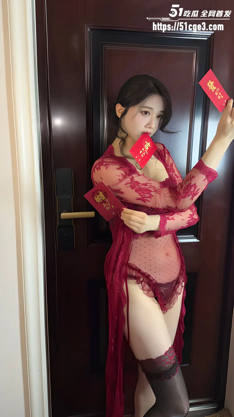 网红女主播 轩子巨2兔 红底高跟情趣写真 傲人美腿肆意挑拨 令人燥热难耐！ 图3
