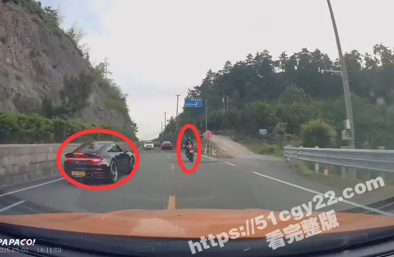 宁波保时捷少爷撞人事件 超速超车撞到摩托车小哥 若无其事更换车牌 网友扒出其多次肇事撞死过人! 图2