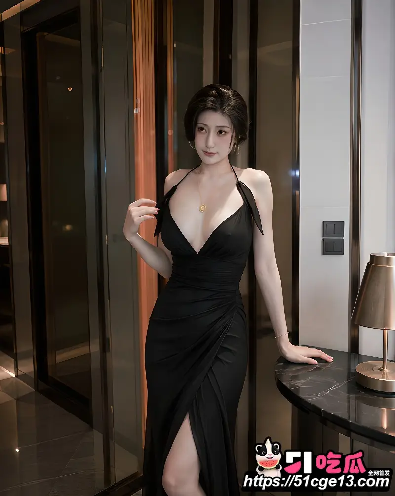 长腿嫩模 星澜 大尺度写真 心形乳贴搭配金属锁链 慵懒媚态放荡撩人 图2