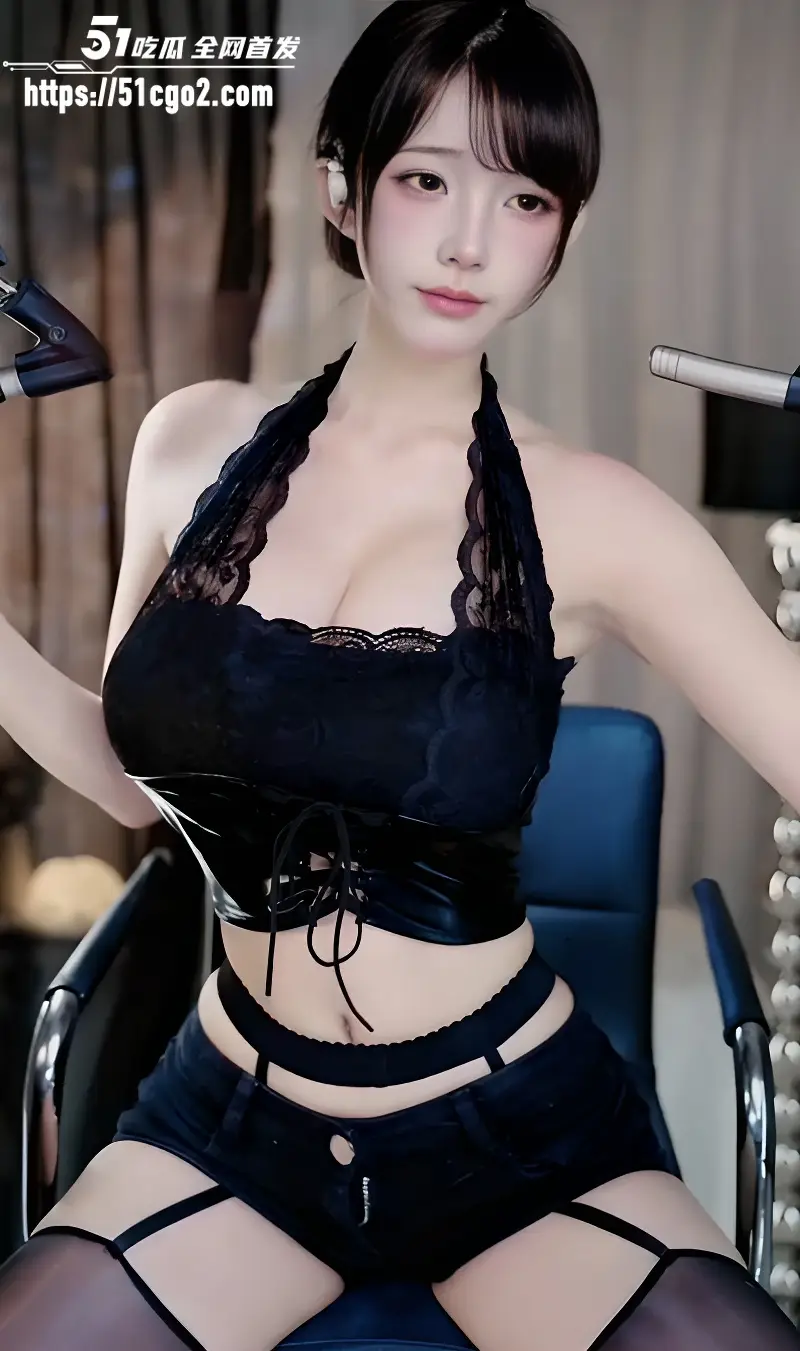 B站网红 一条小糖糖 三视角ASMR助眠 跳蛋塞胸玉丝挑逗 顶跨扭腰勾人神魂！ 图1