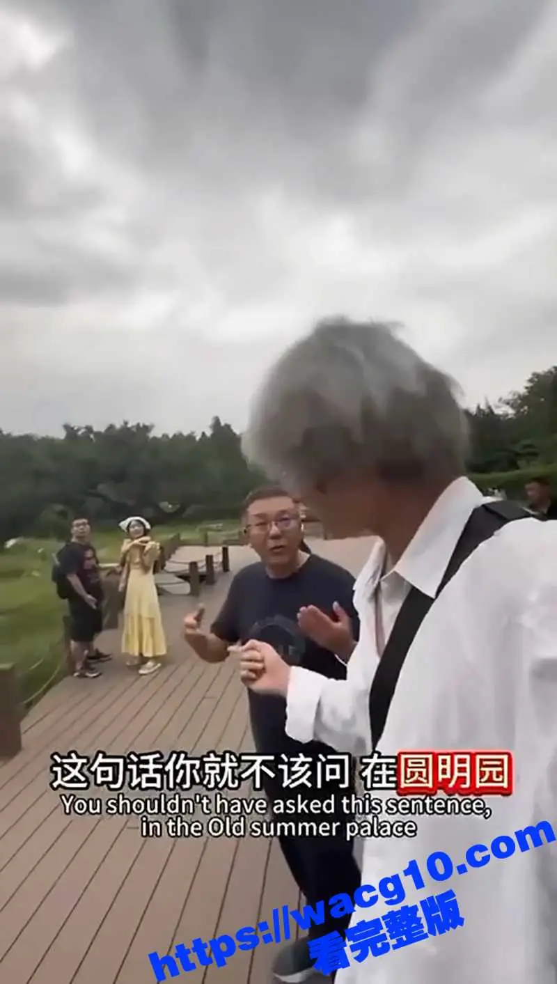 网红亚人李高阳 圆明园事件 指责日本翻译让他让位置 到底是蹭流量还是真爱国？ 图3