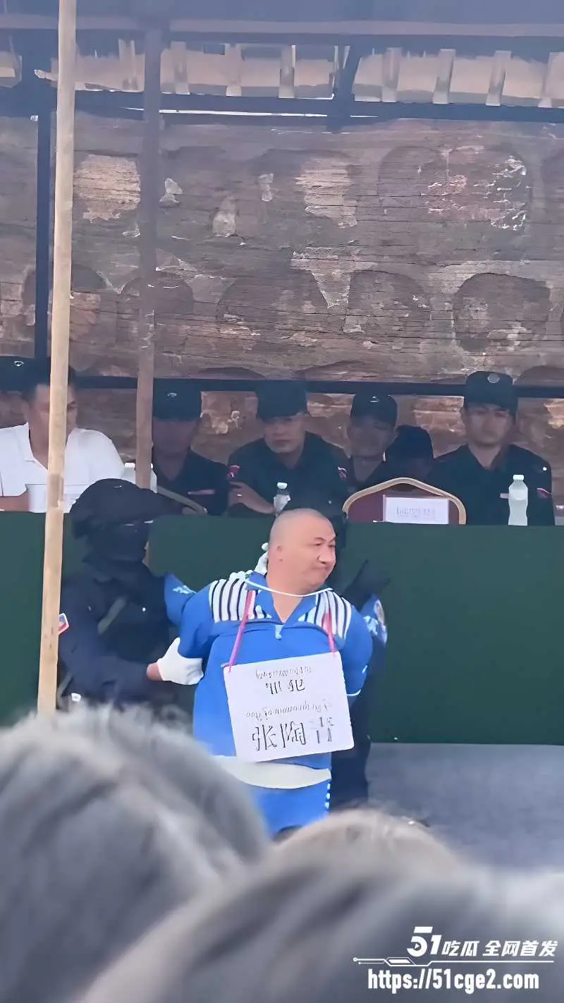 缅甸佤邦 张陶青 公审喊不服 债务纠纷持枪杀债主夫妻 判处死刑游街枪决! 图6