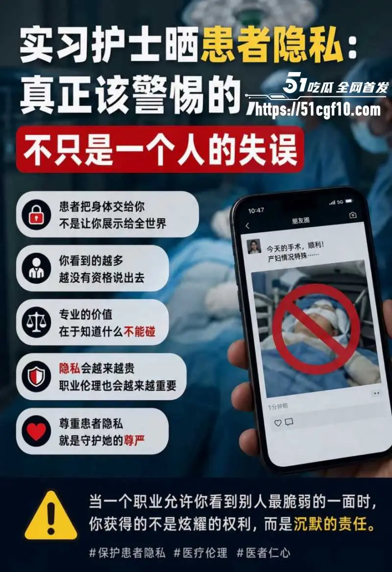 山西医院实习护士 曝出病患隐私照 水嫩美乳清晰可见 职业操守被全网质疑! 图6