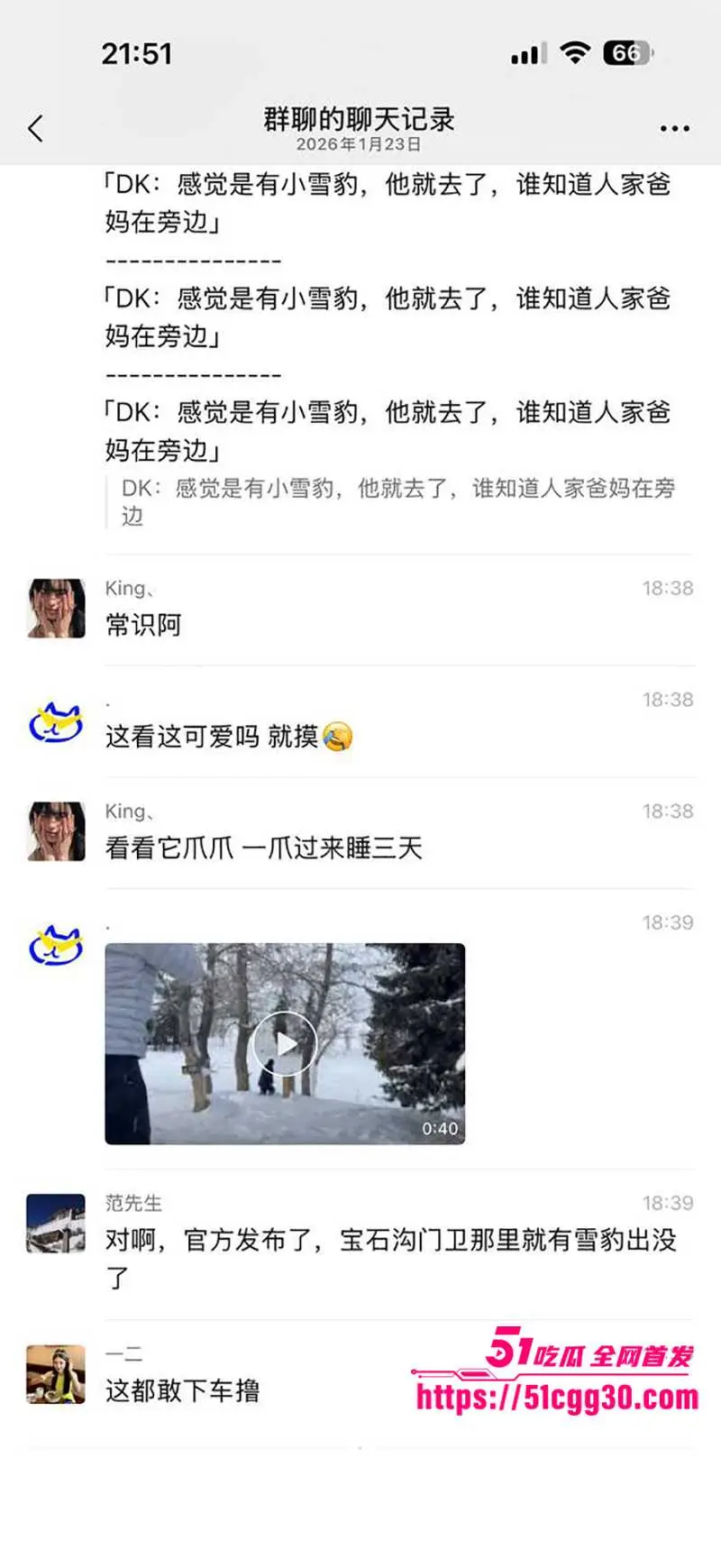 新疆可可托海 雪豹伤人现场视频流出 滑雪妹子瞬间被扑倒 头盔挡住致命一咬! 图12