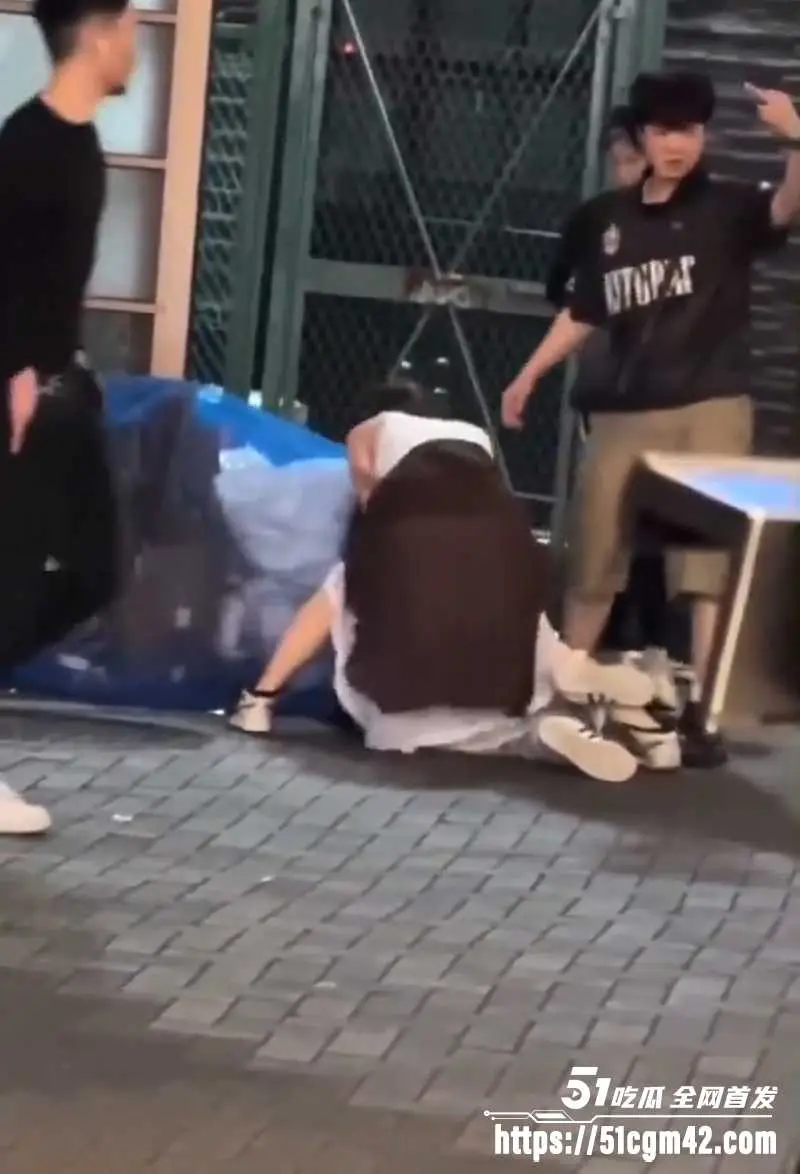 日本街拍两美女激斗互殴 白衣美女骑身狂锤 被重拳偷袭正脸KO 图2