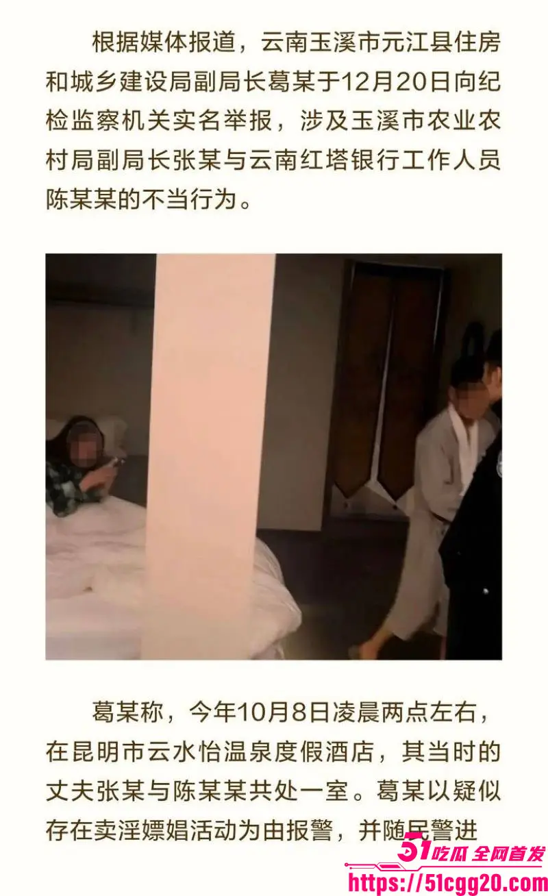 云南玉溪农业局副局长 张颖 婚内偷腥被妻子实名举报!与红塔银行陈捷妤酒店激战捉奸在床 引爆官场地震! 图29