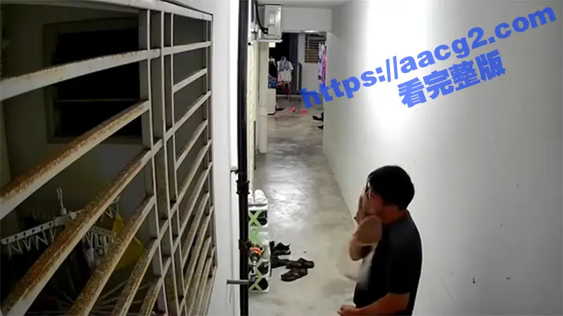 马来西亚公寓变态男 偷拿邻居胸罩打飞机 甩狙秒射 几秒解决战斗 被监控拍下证据 女邻居怒将其曝光 图3