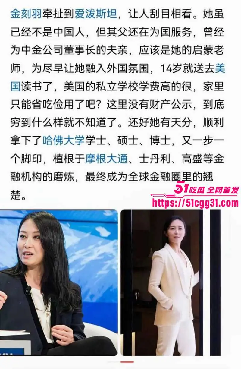 知名经济学家 金刻羽 从高知女神沦为小三 为浙商大佬余海军代孕私生子 带你深扒哈佛精英的炸裂人生！ 图14
