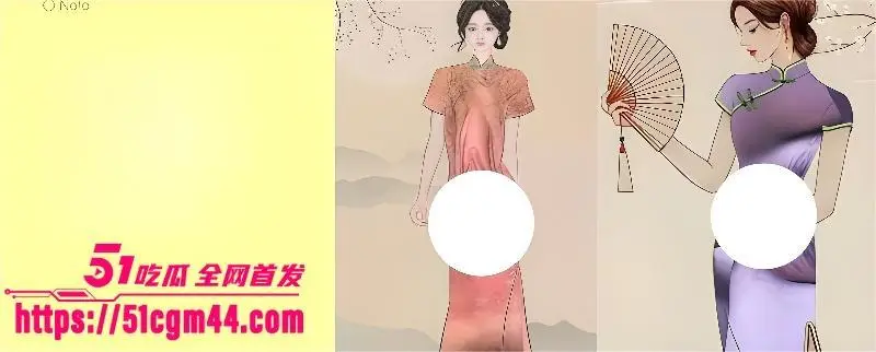 全网爆火万福图揭秘 古风美女旗袍暗藏色情 多种骚穴掀起全网追捧 图1