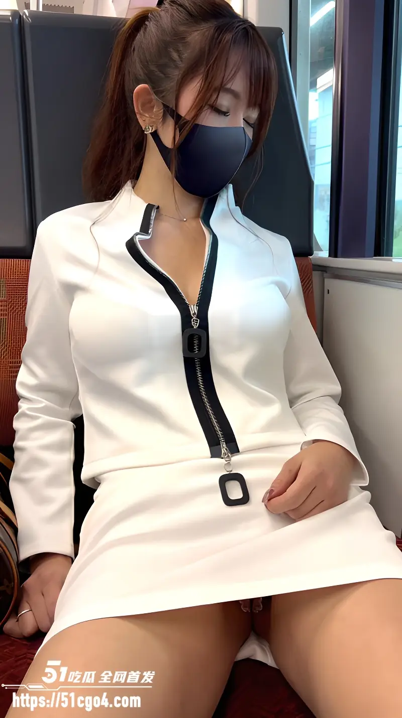 日本整活假装偷拍 跟踪绝美少妇一路抄底上车 怼逼拍摄 极限满足偷窥欲 图1