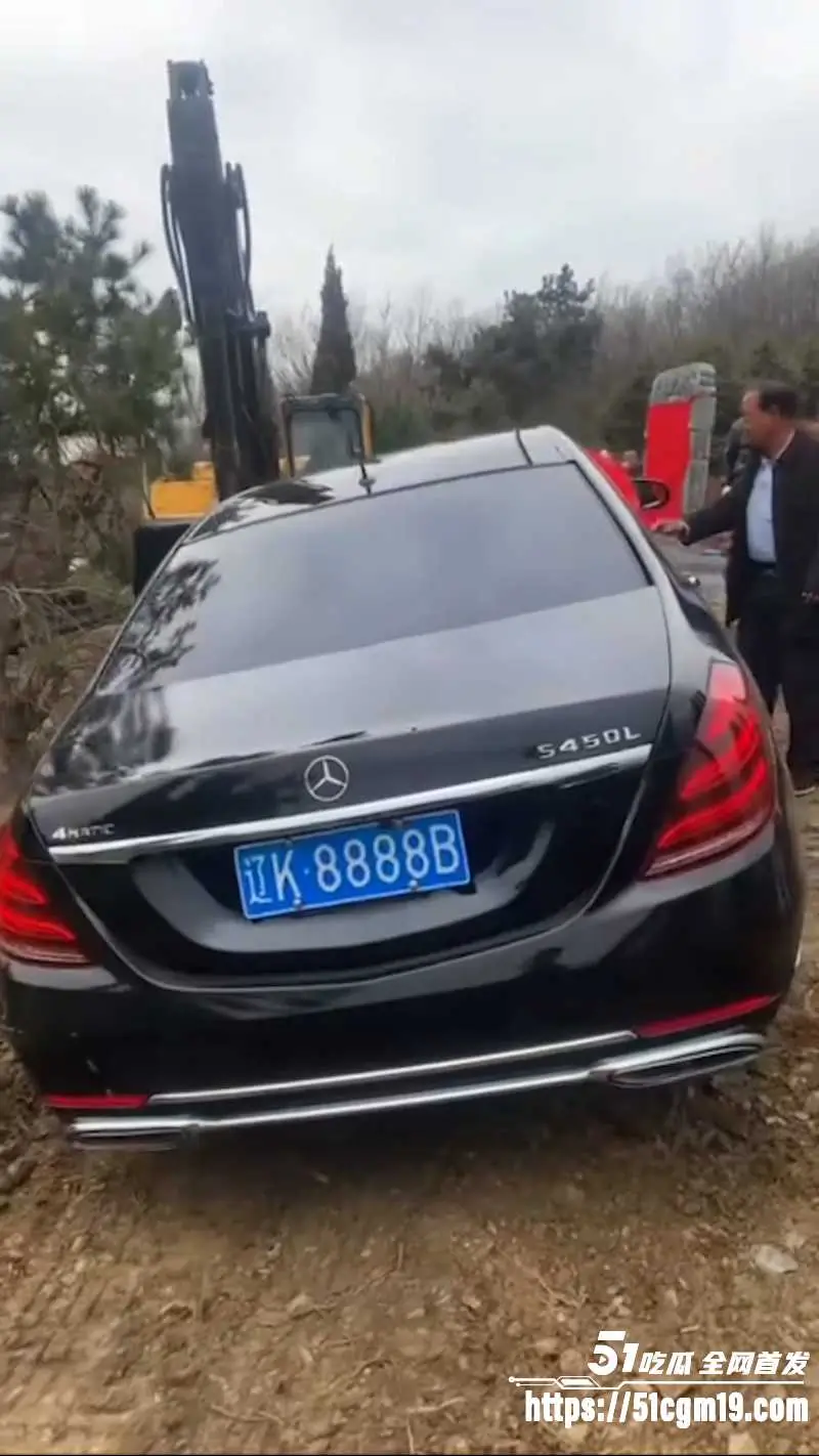 东北一大哥离世竟把百万奔驰S450L直接随葬入土 8888连号豪车被活埋 太壕了! 图3