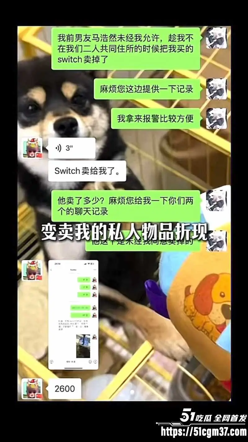 网红情侣 冰冻大狗 声讨男友聊骚多名女孩 怒爆完整证据链与小三的不雅视频! 图11