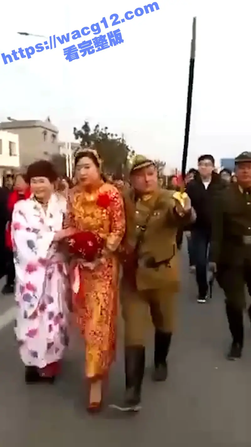 河北婚礼现场惊现鬼子进村恶俗表演 此事发生在廊坊简直不可思议 新郎却自以为搞笑！对得起家乡的先辈吗？ 图5