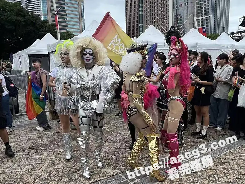 台湾 第22届 同志游行 超过18万人参加 创下自2019年同婚法案通过历史新高! 图3