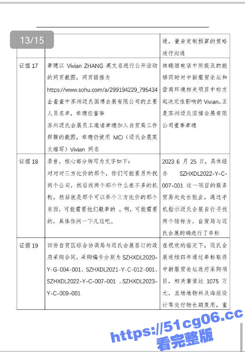 清华毕业生实名举报 商务局长贪腐 苏州成立专项工作组 举报人透露更多细节 图9