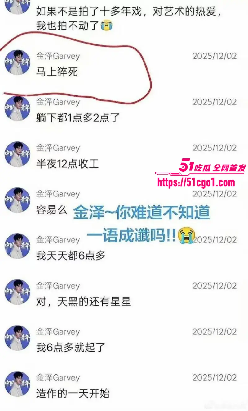 短剧男星 金泽 横店家中猝死 曾陪爱奇艺高管龚宇刘韬应酬 聊天记录曝光gay男身份! 图17