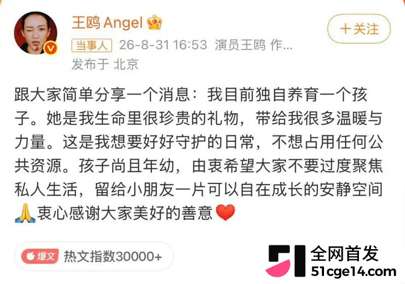 十年前夜光剧本成回旋镖 王鸥承认独自带娃 何九华认女不认妈 去父留子上演现世报! 图15