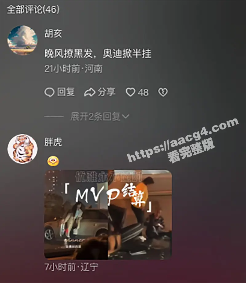 晚风轻拂黑长发 姐开奥迪掀半挂 奥迪姐真容无与伦比的魅力!还在为选择老A8还是新A6烦恼? 奥迪姐给你答案 图14