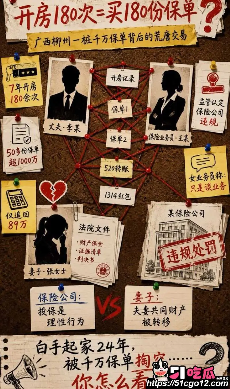保险女销冠 王婷 与已婚客户7年婚外情 180次开房记录收礼350万 妻子曝光约炮视频！ 图13