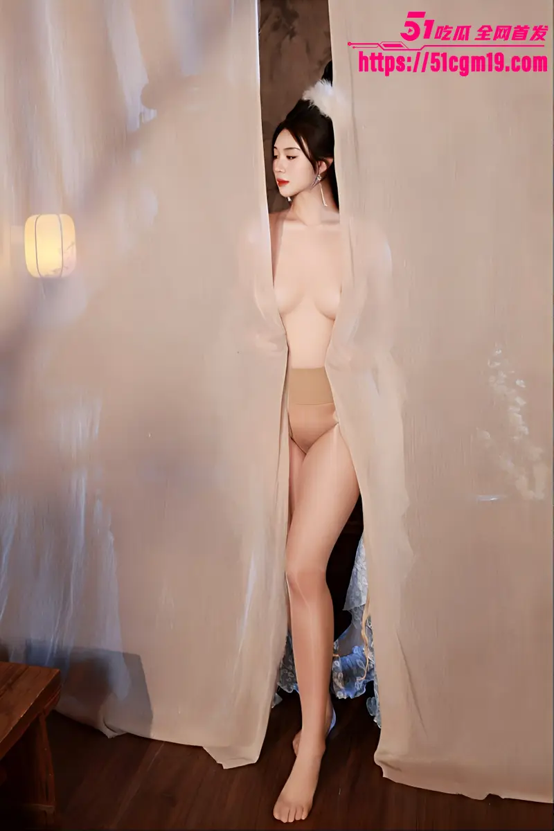 国风女神 南乔 cos古装美女 无内肉丝配血滴子 如若天仙下凡却极致放荡！ 图6