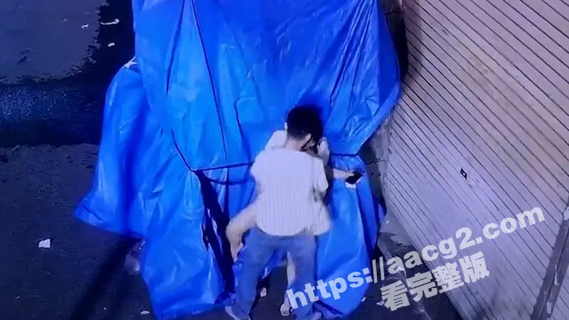 深夜小区惊现情侣野战 在监控底下明目张胆上演春宫戏 大家都是成年人就不能去开个房吗 图5