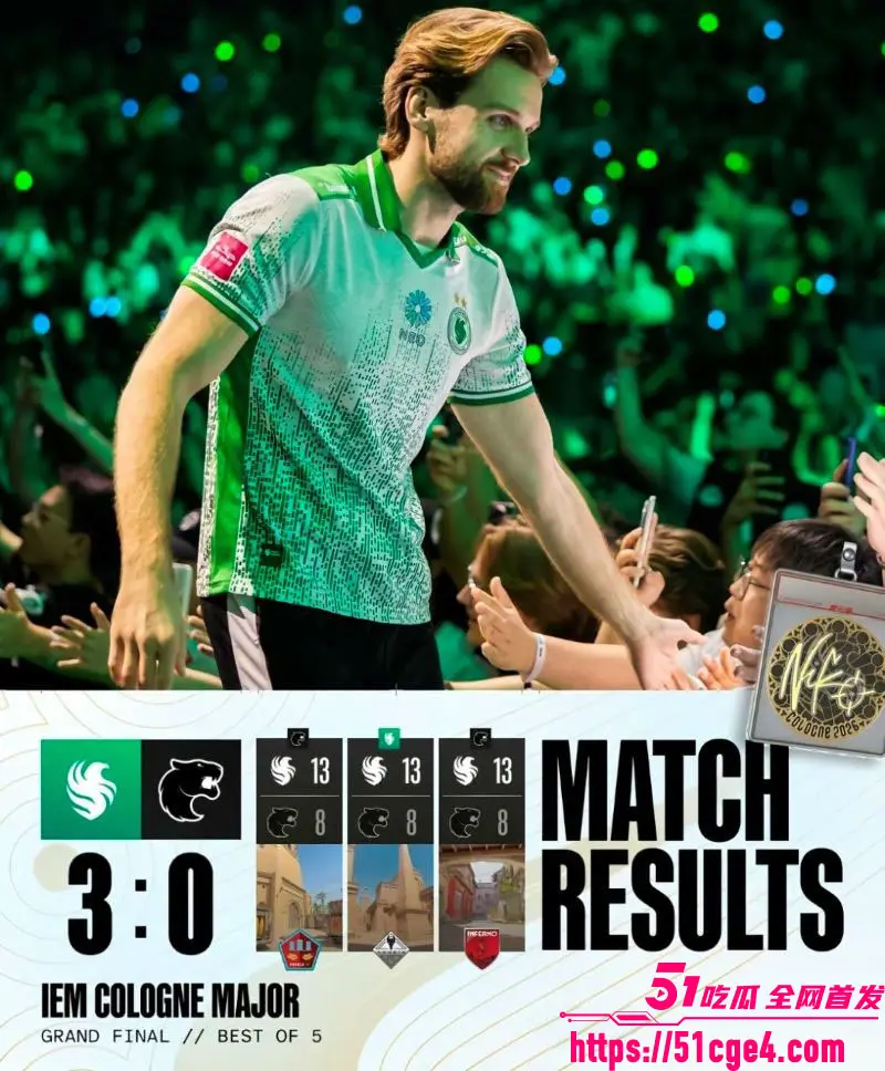 NiKo圆梦Major 十年饮冰难凉热血 科隆Major决赛3-0零封FURIA含金量拉满 图2