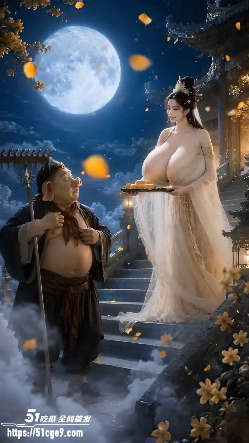 AI成人短剧 八戒和嫦娥 完整版 天蓬元帅强上月宫仙子 广寒宫变欲望天堂! 图2