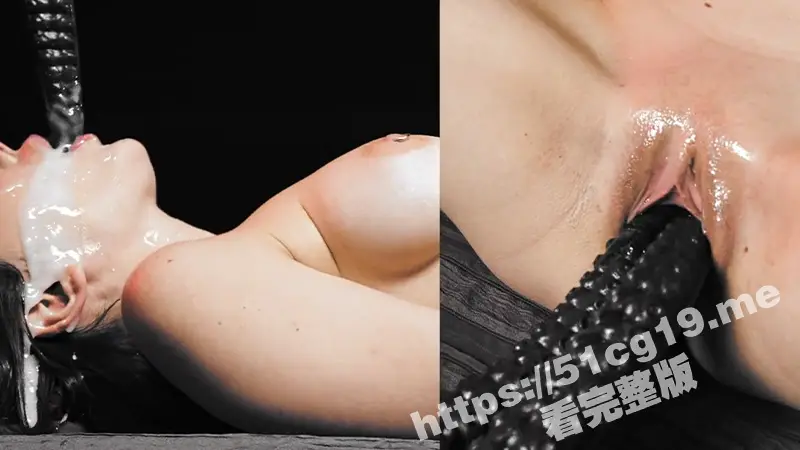 外星寄生虫系列!妹子与外星黑色触手性交 超长触手从逼逼钻进从口中钻出 嘴里逼里被大量精液灌满! 图1