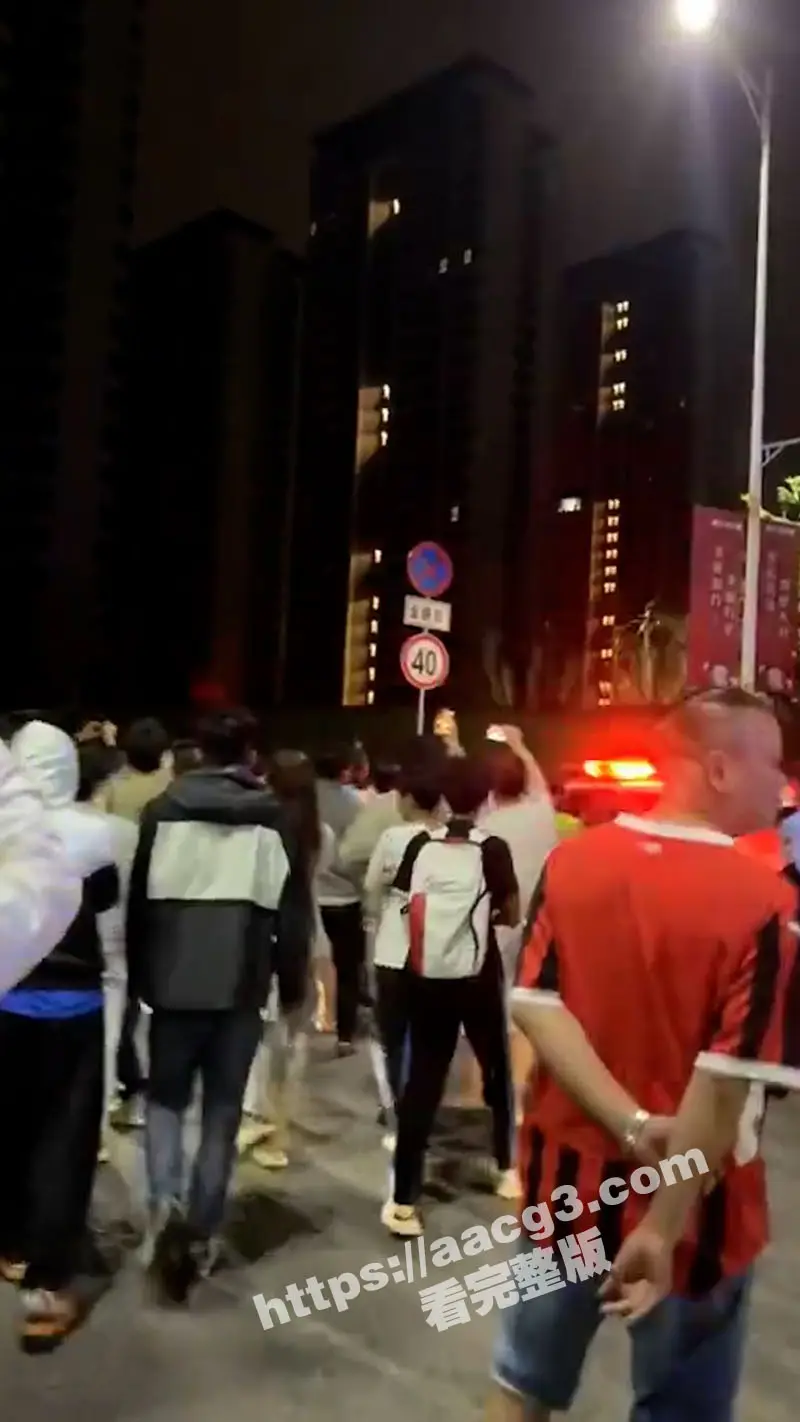 广东珠江铂世湾保安殴打业主惹民愤 打人者被关在救护车里不给走 数百业主包围救护车讨说法 图4