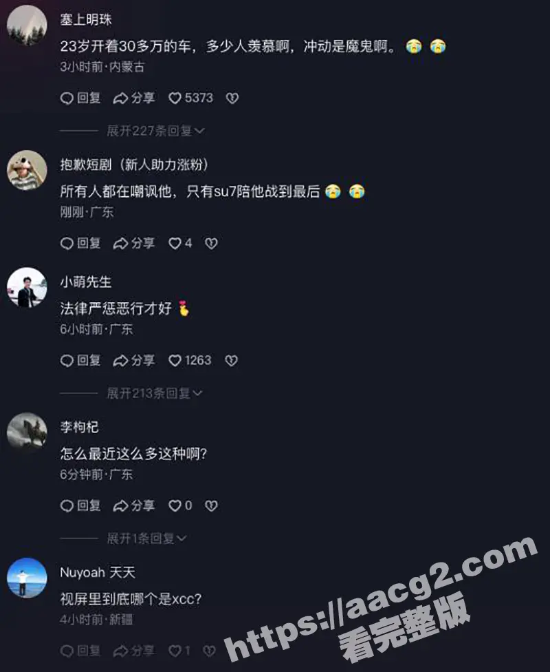 南通小米su7后续!现场多视角拍摄视频及车主反手刀划伤锁喉哥细节曝光 雷总评论区炸锅了 图13