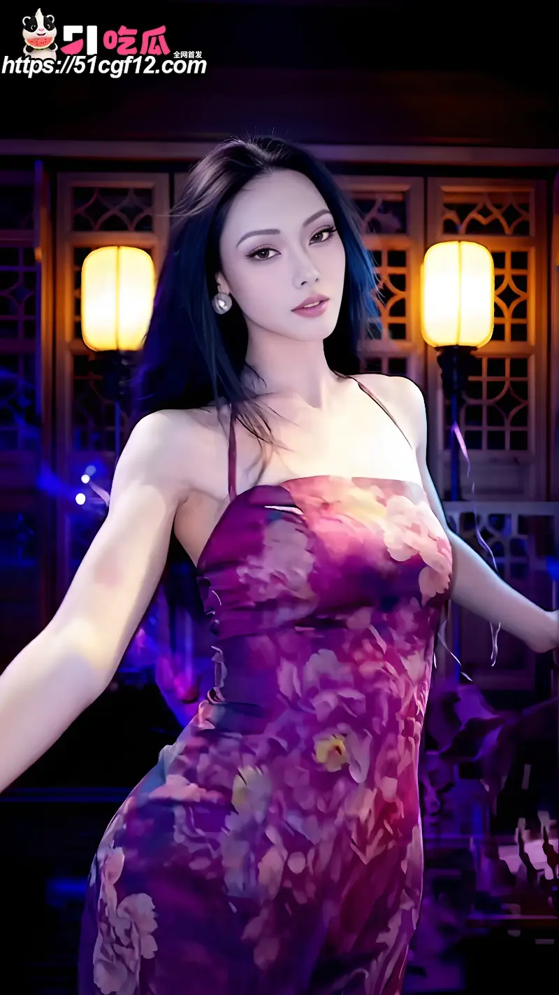 色情歌曲 攻略计划 MV发布 AI御姐身穿紫色旗袍妖艳热舞 令人淫欲沸腾! 图2