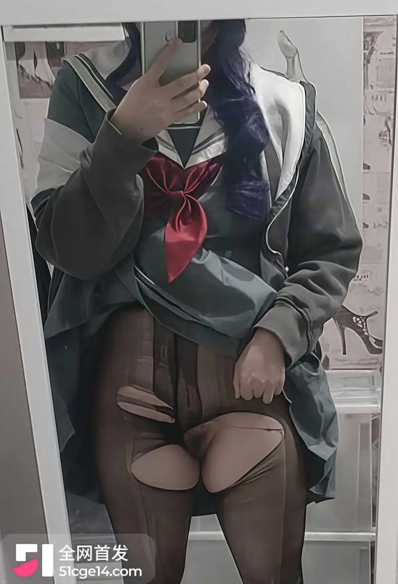 推特坦克少女 小豆沢 自慰私拍 Cos朝比奈真冬顶级骚穴肥美诱人 道具狂插极致反差 图6