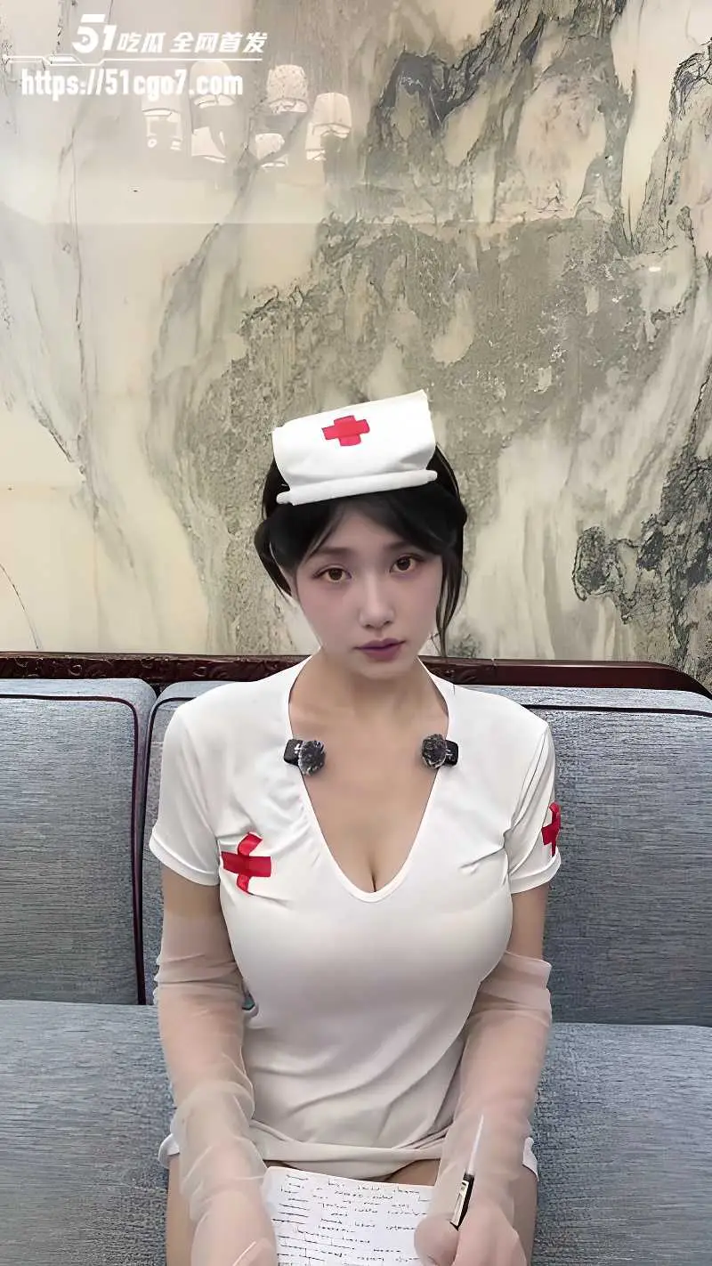 声控博主小羽 ASMR 护士长剧情 紧身制服深沟丝袜 淫语诊疗诱惑满满 图2