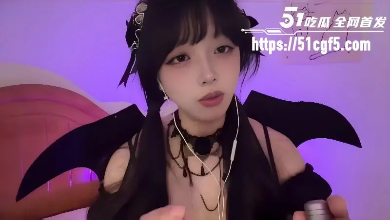 声控博主 小鸟大王 魅魔的ASMR诱惑 小恶魔装扮甜软声音 红绿灯倒计时听一次硬一次 图4