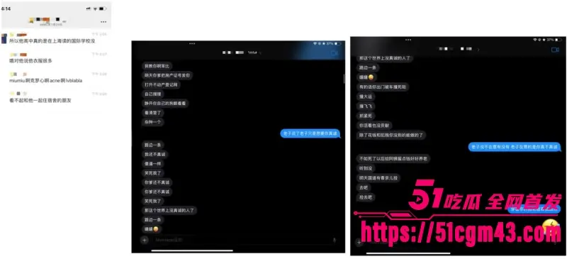 澳洲UQ留学生 李某某 人设崩塌 兰州软饭男傍富婆发私密照炫耀 拿逝者立誓骗钱! 图10