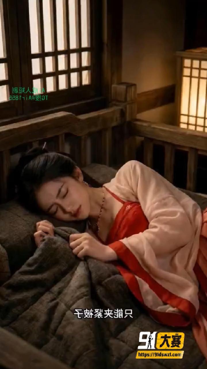 AI成人短剧《良辰共君欢》1-9集 寡妇绑人调教 威严太子变自慰棒 争宠修罗场！