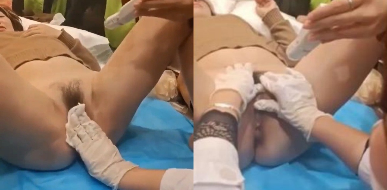美容院私密大保健内部教学视频流出 丰满少妇享受阴部护理按摩被众人围观