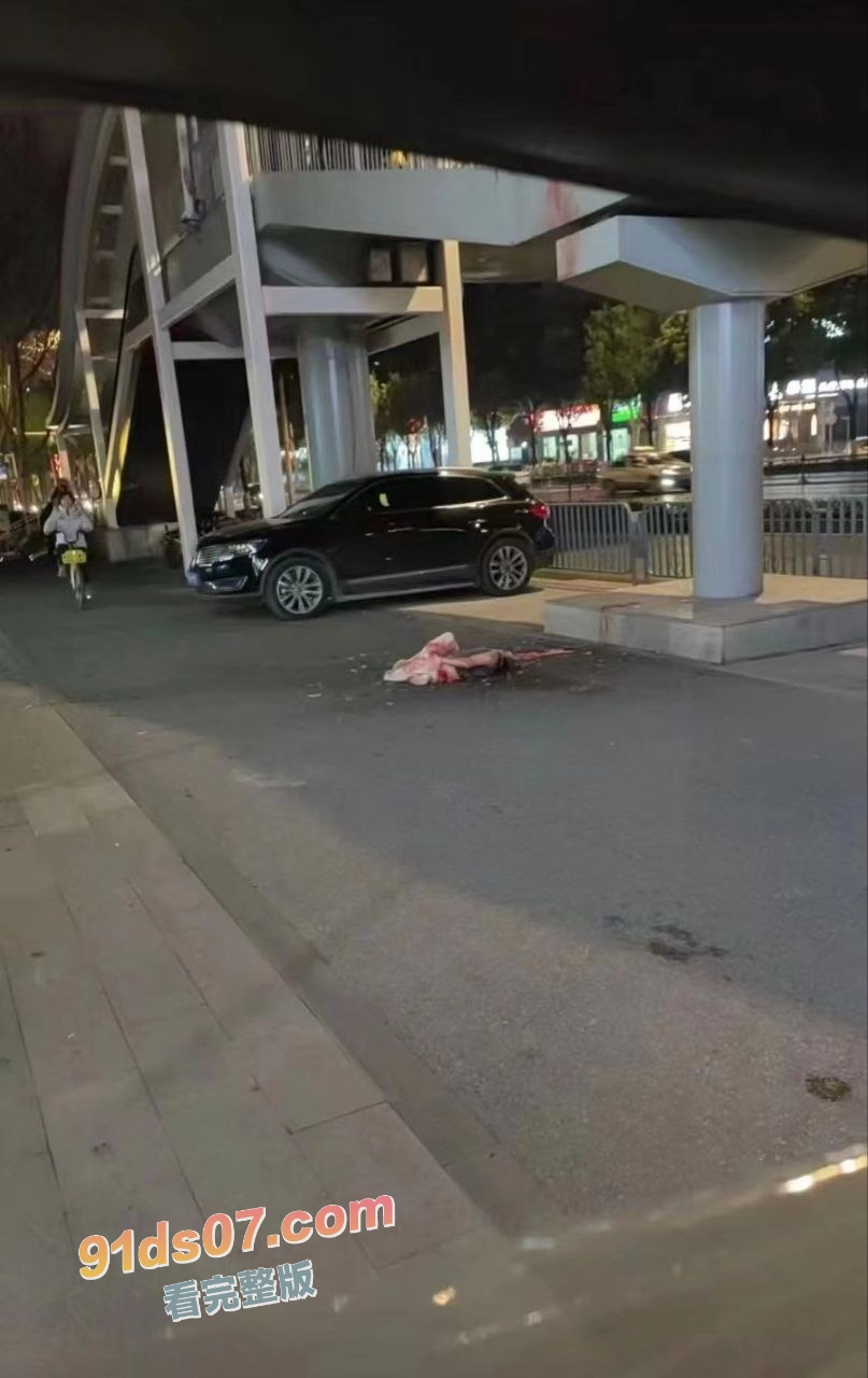 武汉花园道女子惨死碎尸！疑似高空坠亡被天桥栏杆切断 现场血肉分离惨不忍睹 图4