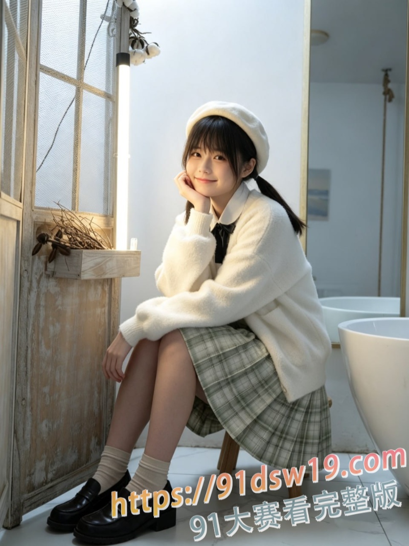 双马尾网黄 小鱼 穿JK制服拍写真 被肥宅摄影师捆绑调教 修长身材清纯脸蛋谁能不爱 图3