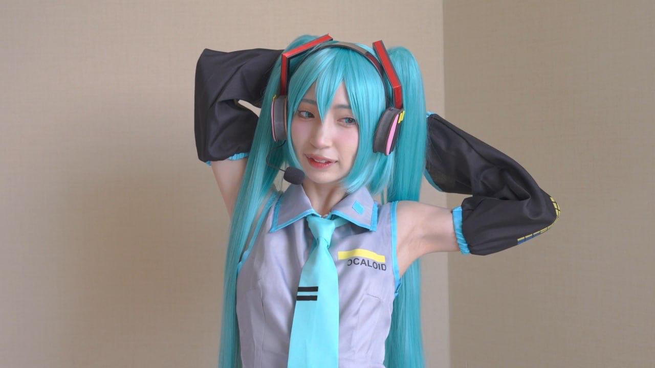 美少女初音未来COS 黑丝嫩妹性感身材 男优们疯狂想内射的极品福利